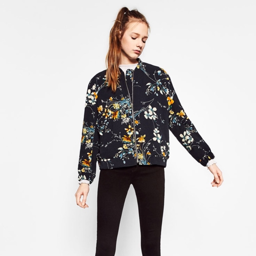 Floral bomber